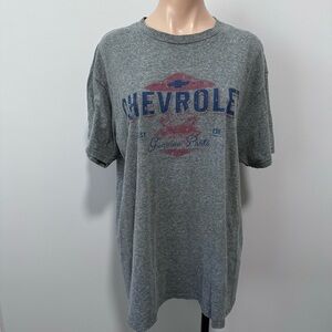 Chevrolet Genuine Parts Gray Tee Luv T-shirt XL Car Motor Chevy